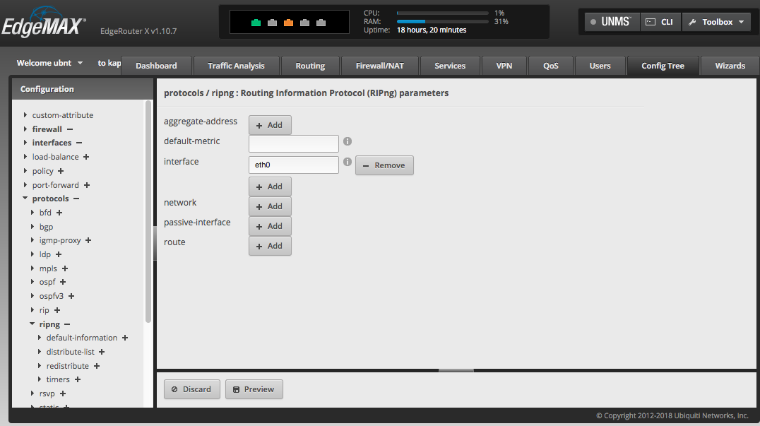 Config Tree GUI