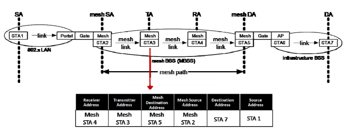 Wireless Mesh Path Addressing